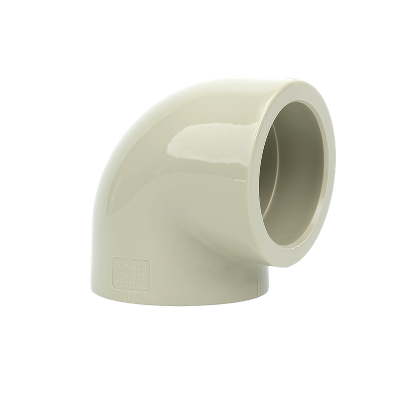 β--PPH Cot de 90 de grade Racord priză termofuzionată 1,6 MPa