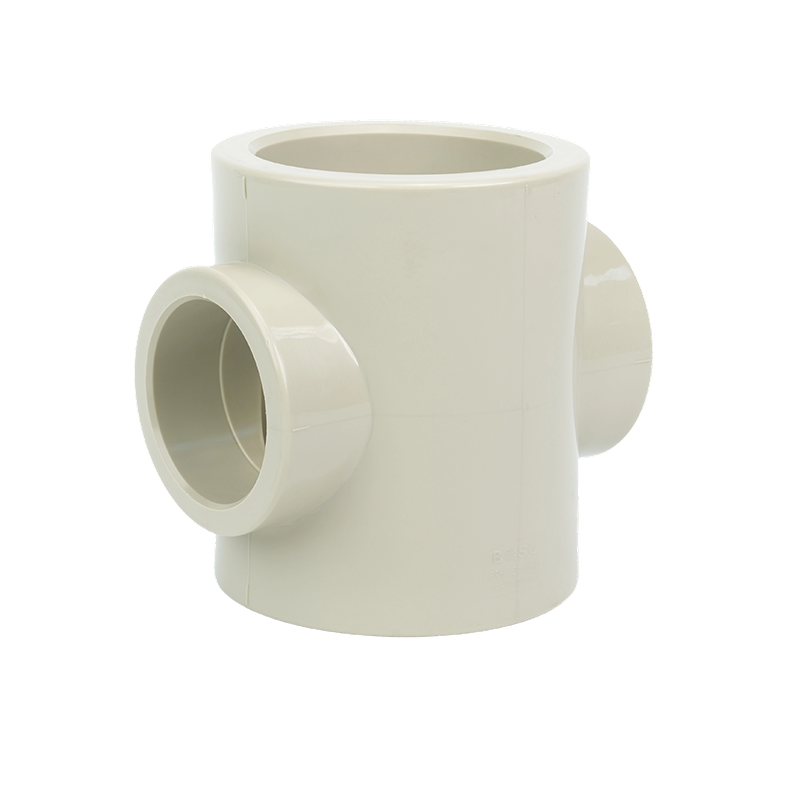 β--PPH Reducere Cross Socket Fusion Fitting 1.6MPa